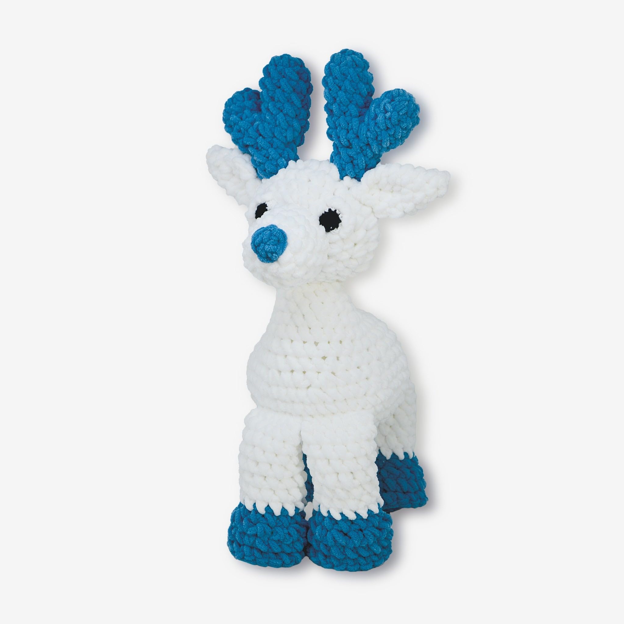 Knitty Critters - Bianca Reindeer | Christmas Amigurumi kit Super Soft Yarn Crochet kit