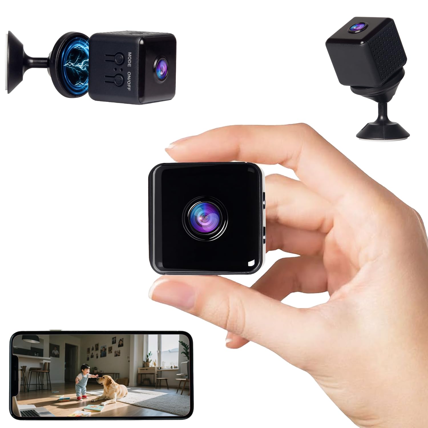 Amazon | Aoisora 【2025新版 超小型カメラ】 小型カメラ 監視カメラ