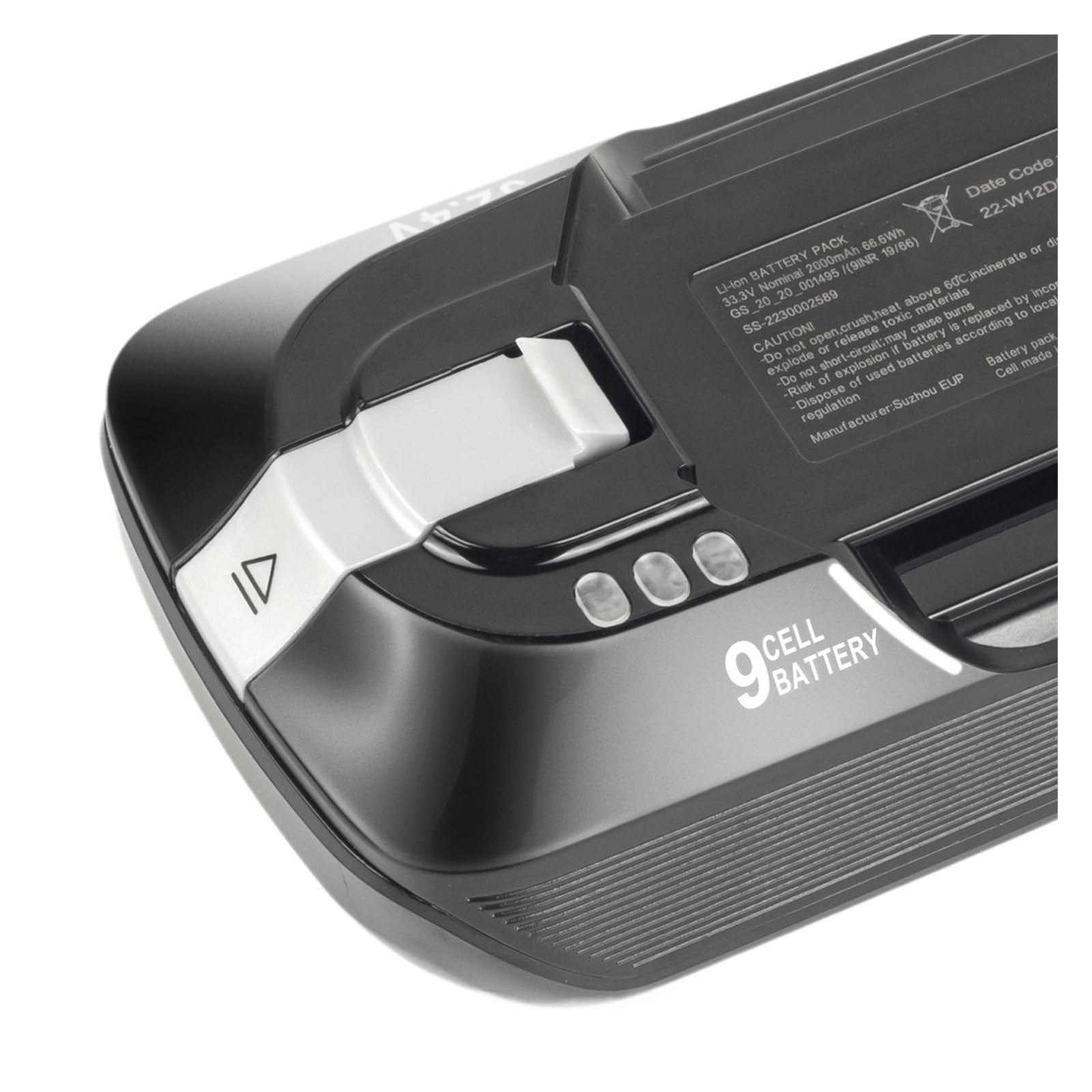 Batteria Agli Ioni Di Litio For Aspirapolvere Da 32,4 V 2000 MAh, SS-2230002599, SS-2230002590, SS-2230003384, Compatibile Con Rowenta RH99 E-TEK