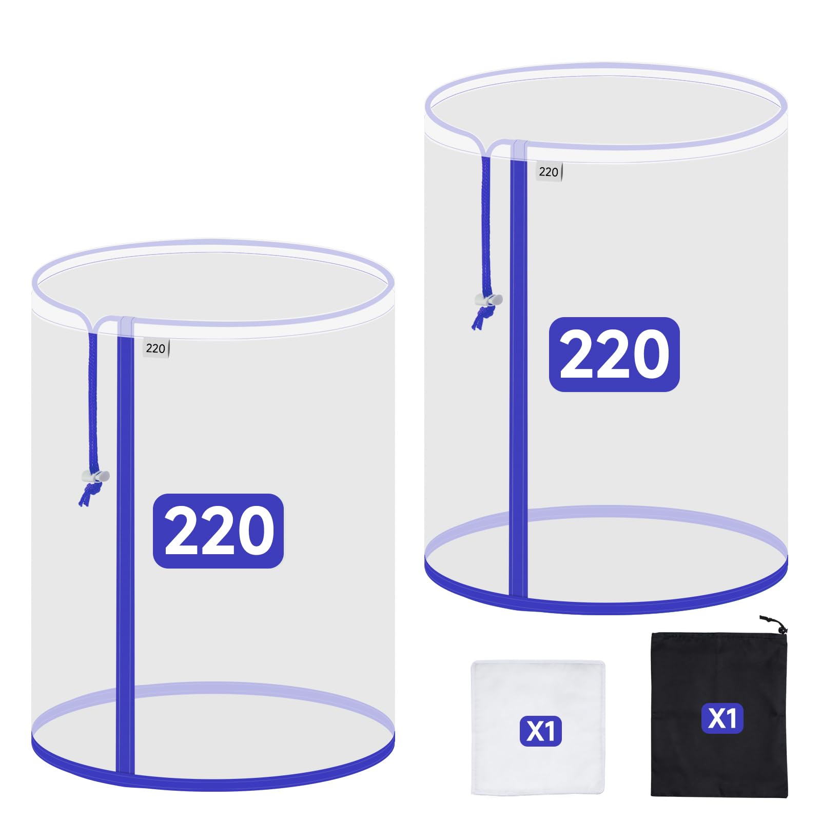 Reusable 45 Micron Filter Bags - 2 Pack -9