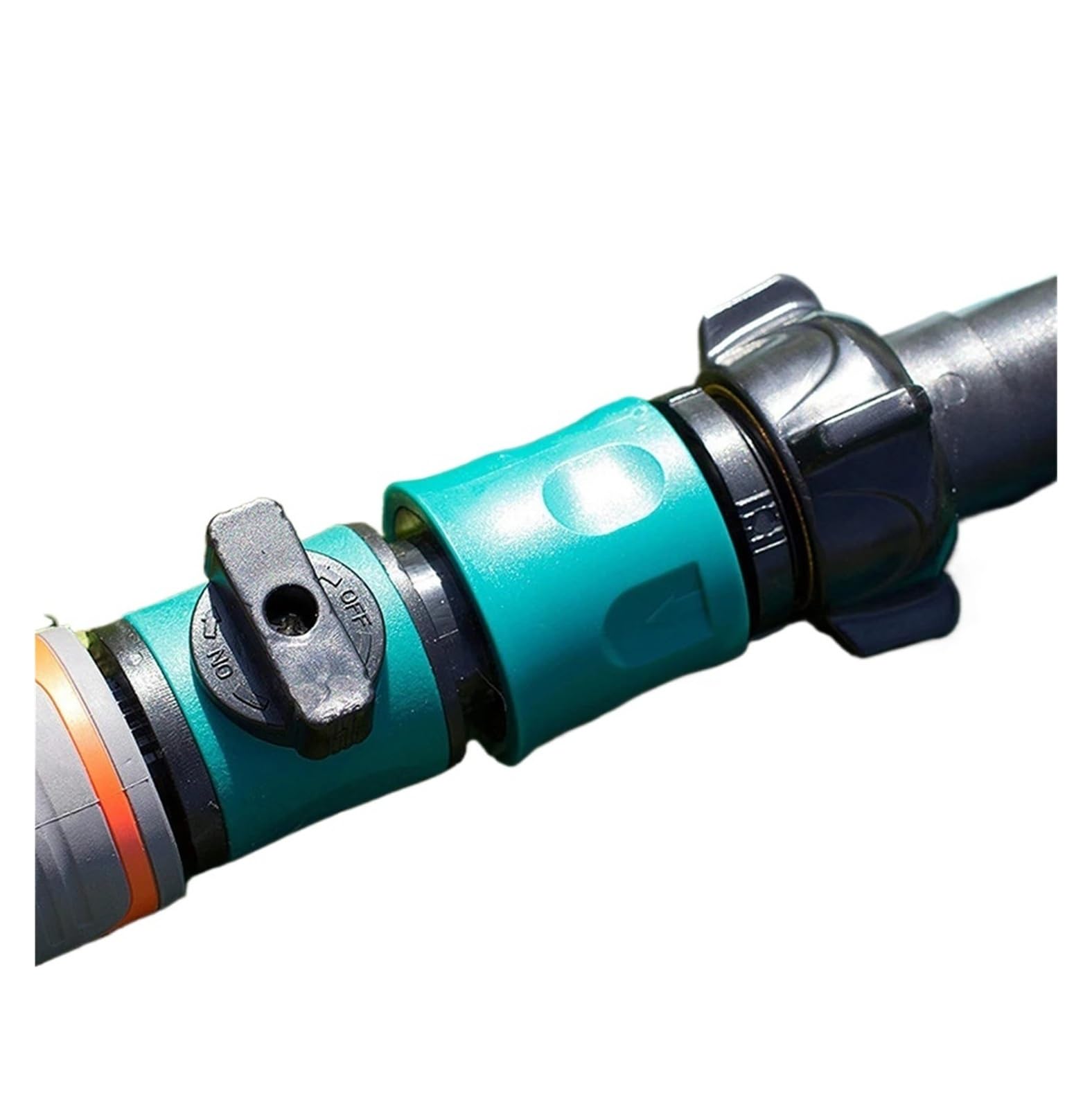 Giunto Rapido Tubo Giardino, Adattatore Valvola Di Arresto | Giunto rapido for tubi da giardino, supporta connessione facile e controllo del flusso.