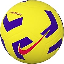 Nike FZ7555-710 Pitch Training Pallone da calcio ricreativo Unisex YELLOW, VIOLET, BRIGHT CRIMSON Taglia 5