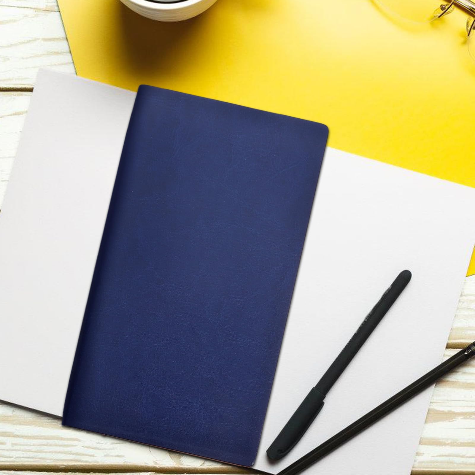 Liniertes Notizbuch zum Notizenmachen Wochen und Tagesplaner Organisationstool Notizblock für Schule und Büro Dickes Journal zum Strukturieren von Zielen und Aufgaben