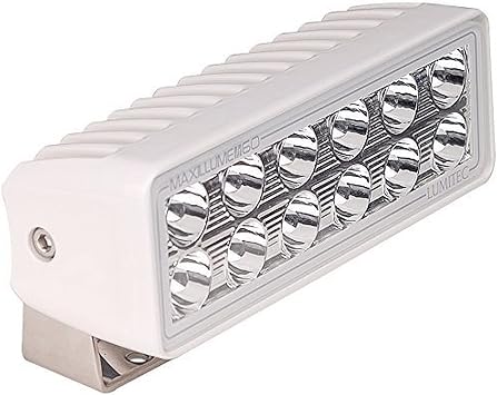 Lumitec Lighting 101334 Maxillume H60 Trunnion Housing Light, White