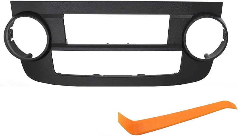 Painel de Controle do Ar-Condicionado Shtuomoland com Moldura da Saída de Ar Central para Honda CR-V 2007–2011 – 1 unidade