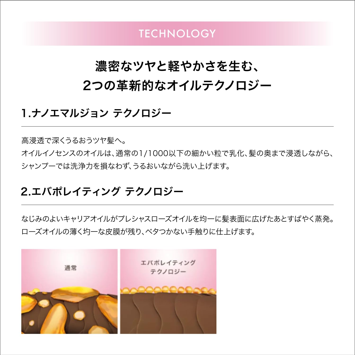 Amazon.co.jp: OIL INNOSENSE ローズオイルトリートメント サロン専売