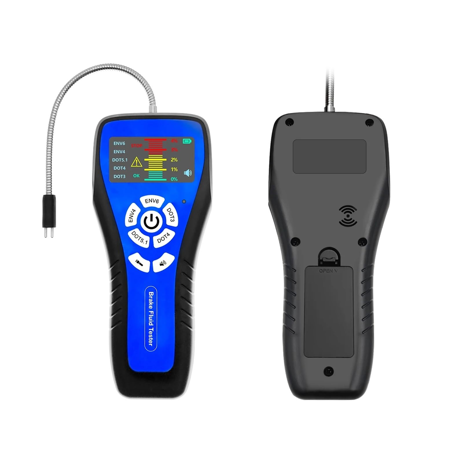 Tester płynu hamulcowego, Tester Płynu Hamulcowego Wysokiej Precyzji Samochodowy Detektor Płynu Hamulcowego Z Kolorowym Ekranem LCD