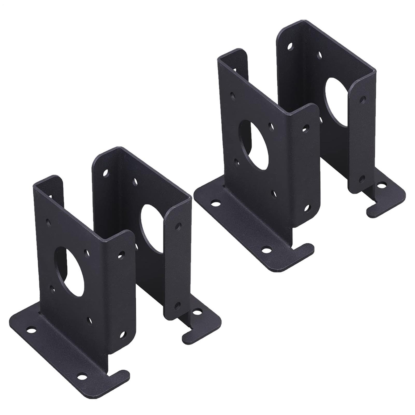 Soportes para postes de acero ajustable y resistente para terrazas