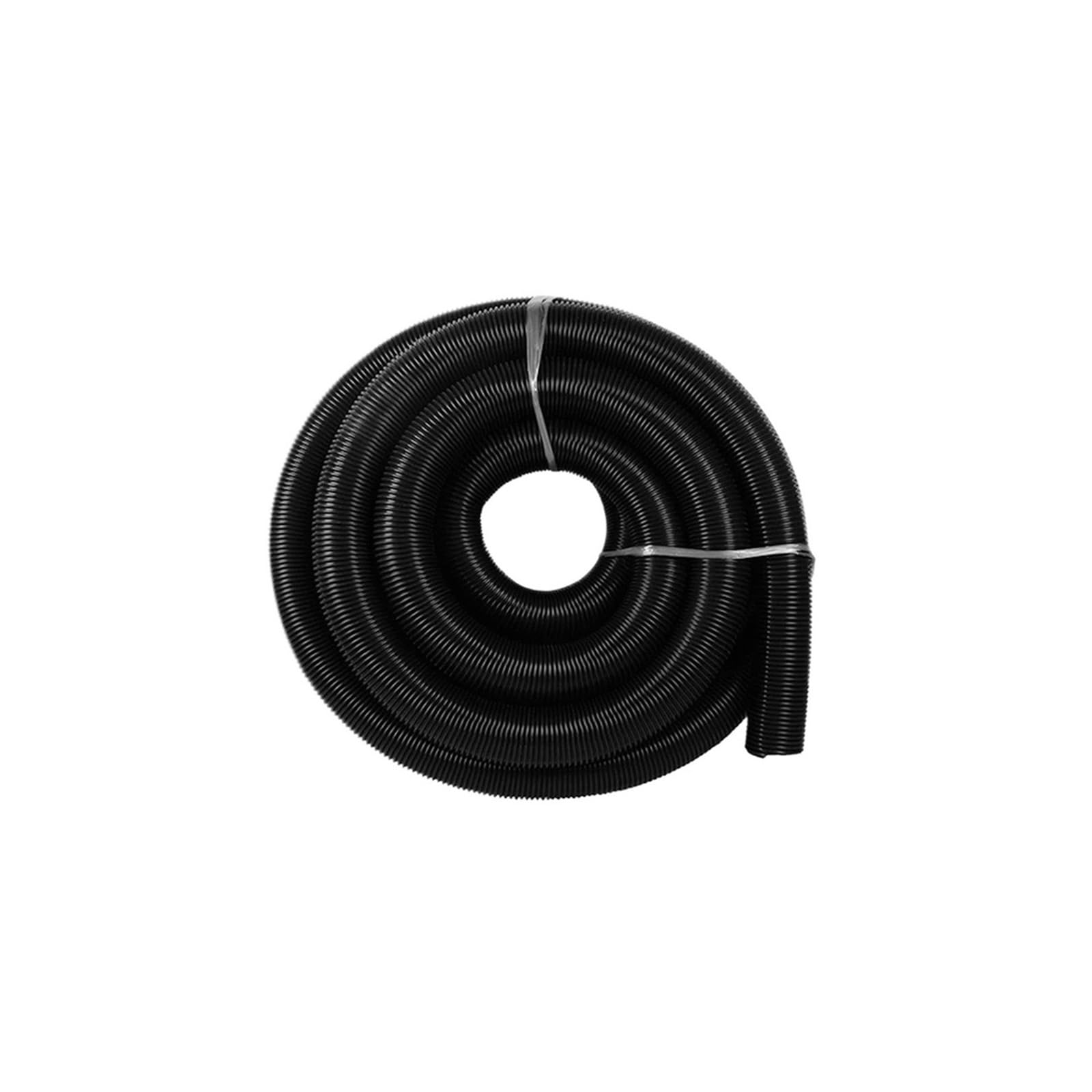 2M-10M EVA Flexible Hose Pipe, 32mm Inner 39mm Outer Diameter, Household Vacuum Replacement Accessories(Black-2m)