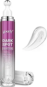 Dark Spot Remover for Face and Body, Age Spot Sun Spot Freckles Remedy Corrector Serum, 360° Roller Applicator, with Vitamin C and Glutathione, 0.7 Fl Oz