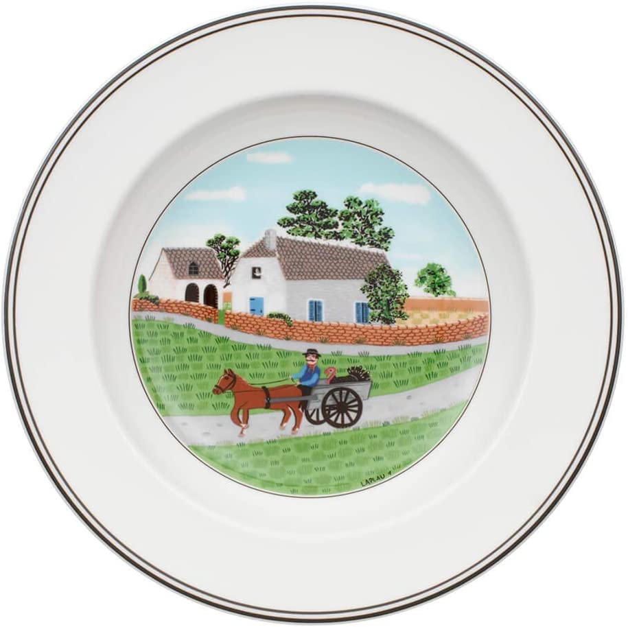 Villeroy & Boch Design Naif 1023372702 EKM Living - Juego de Platos hondos (6 Unidades, Acero Inoxidable)