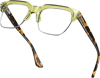 VISOONE Light Weight TR90 Blue Light Blocking Glasses Frame Vision Protector Men Women ELBERT