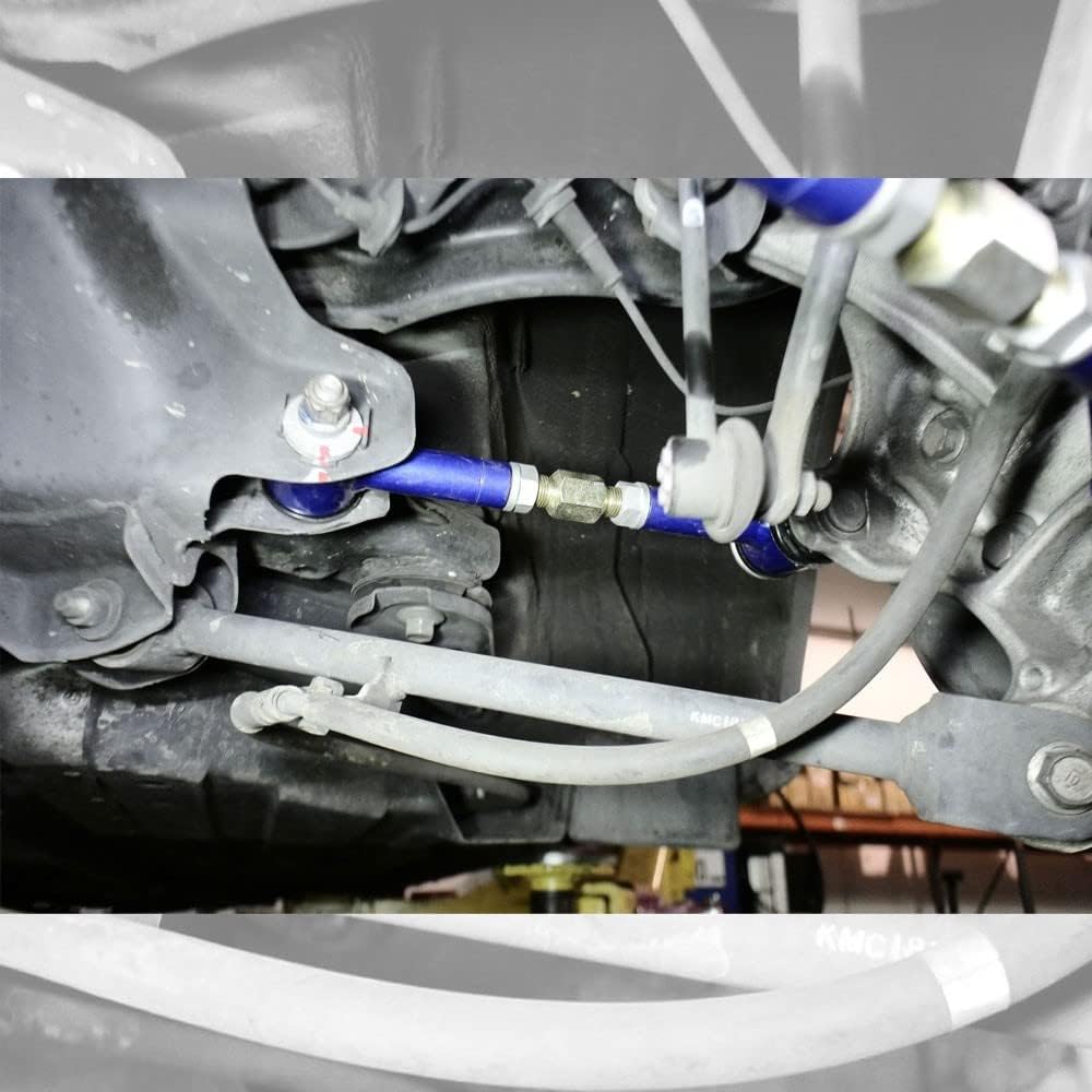 Compatible/Replacement For 08-17 Accord/09-14 TSX TL Megan Blue Rear Upper Camber/Toe Arm Kit