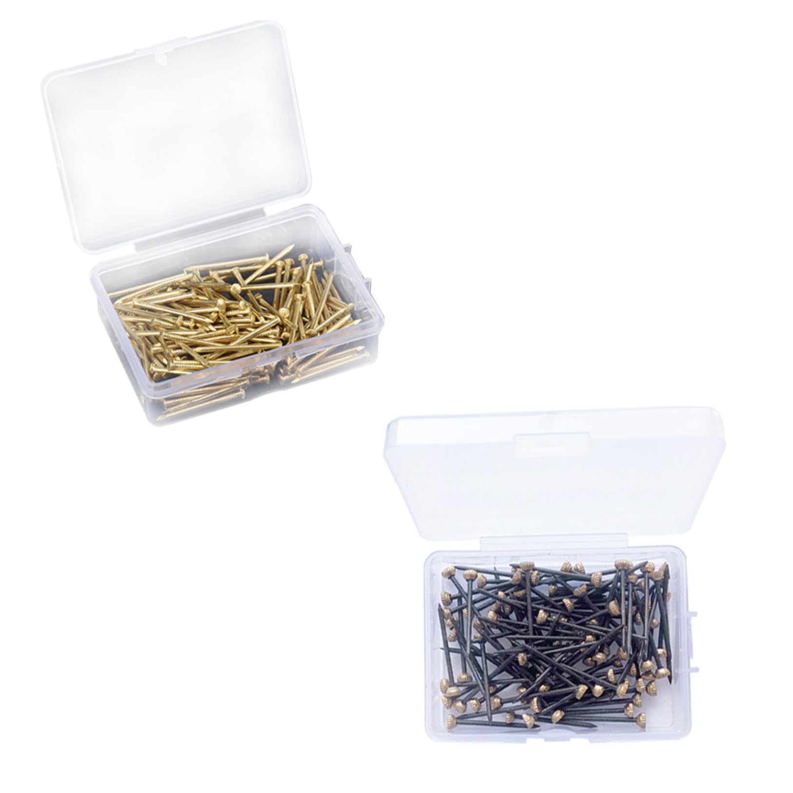 Mikikit 600pezzi Chiodi Per Cornici Di Chiodi Per Fissaggio Decorativi Per Lavori Fai Da Te e Artigianato Stile Classico Per Decorazioni Murali e Organizzazione Spazi