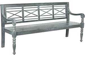 Safavieh Martin Adirondack Acacia Outdoor Teak Garden Bench