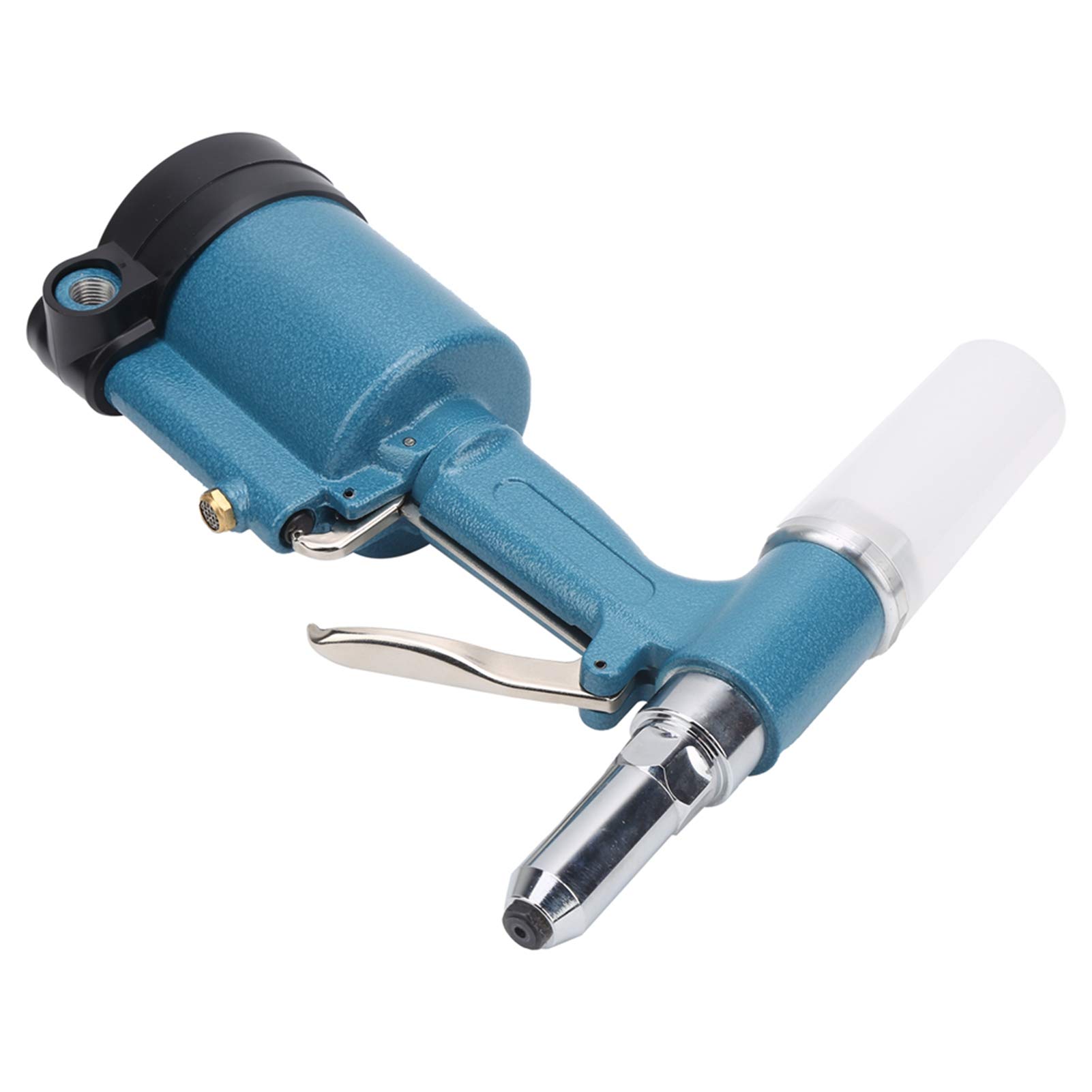 Pneumatyczny pistolet do nitowania, KP-702 Blue Air Nitownica Przemysłowa 3-szczękowa nitownica pneumatyczna Aluminiowa konstrukcja hydrauliczna dla lotnictwa(European Style)