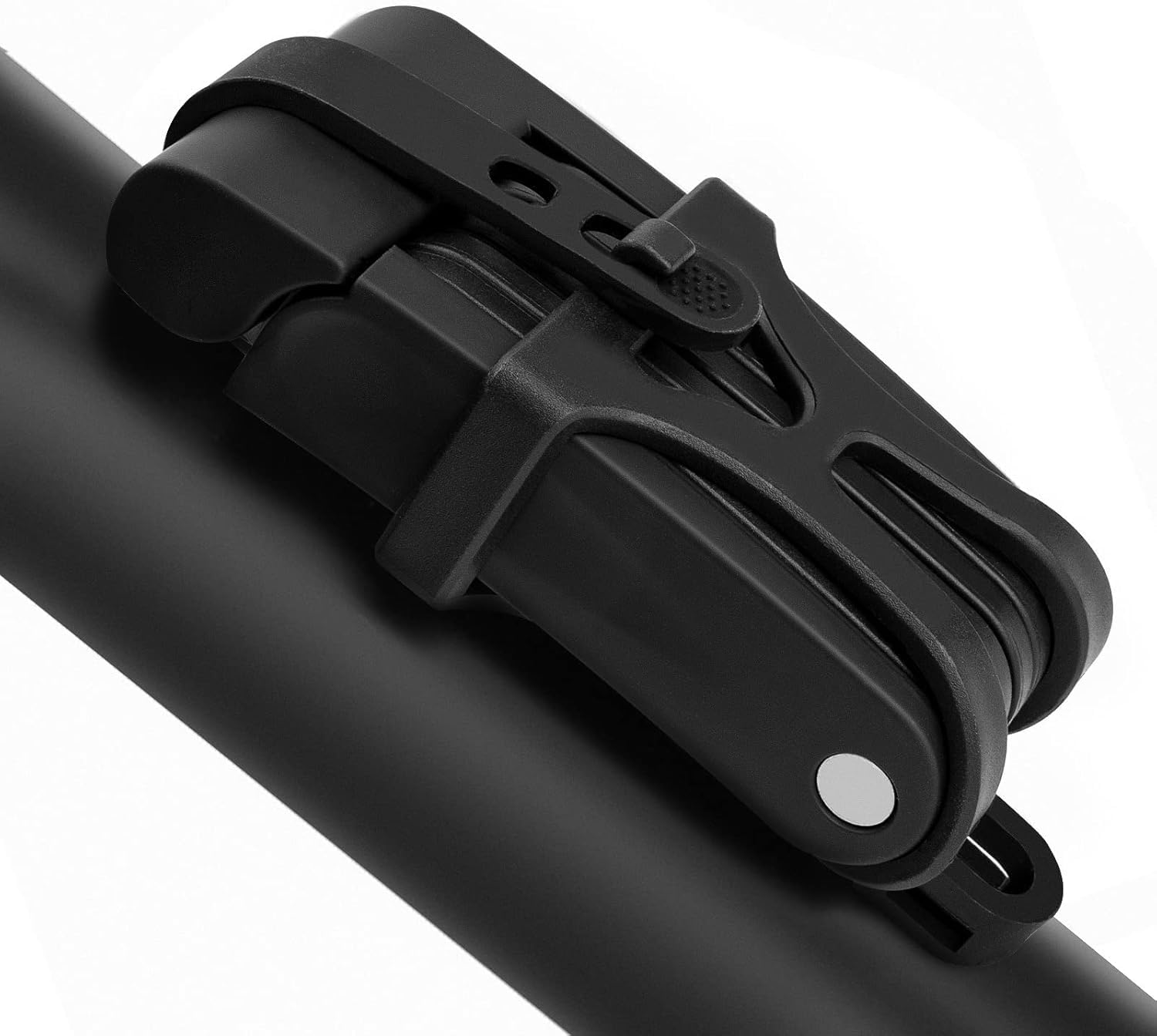 Antivol pliable pour vélo - Avec protection antivol haute sécurité - En acier solide - Support de serrure assorti inclus - Avec 2 clés en cuivre