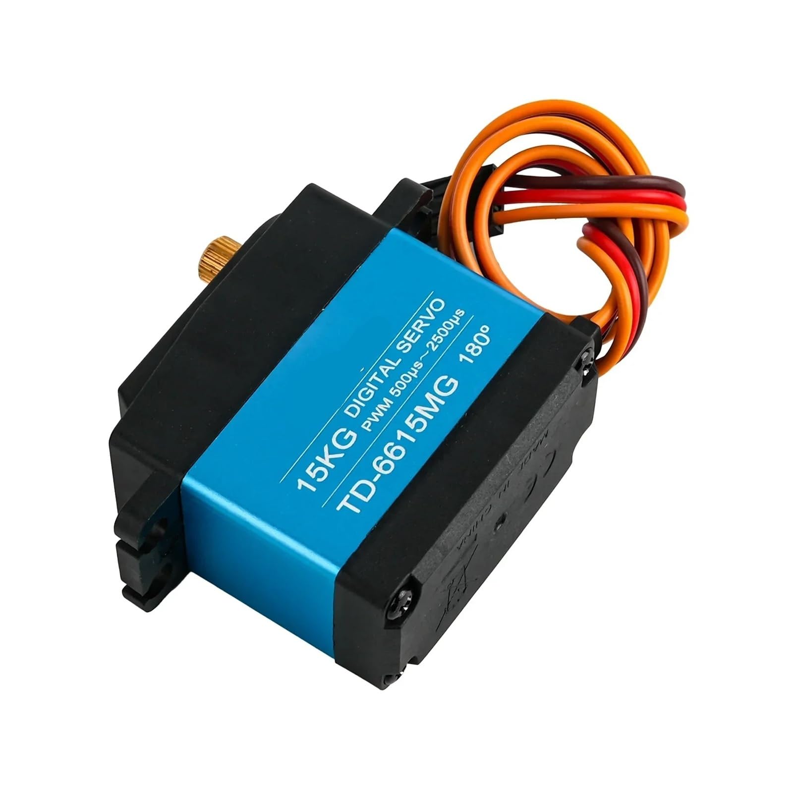 15KG TD-6615MG Servo 180° 25T metalowy silnik przekładniowy