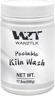 Liquid Kiln Wash 17.6 oz, Prevent Glaze from Sticking to Kiln Shelves, Microwave Kiln for Clay Pottery Ready to Use Liquid