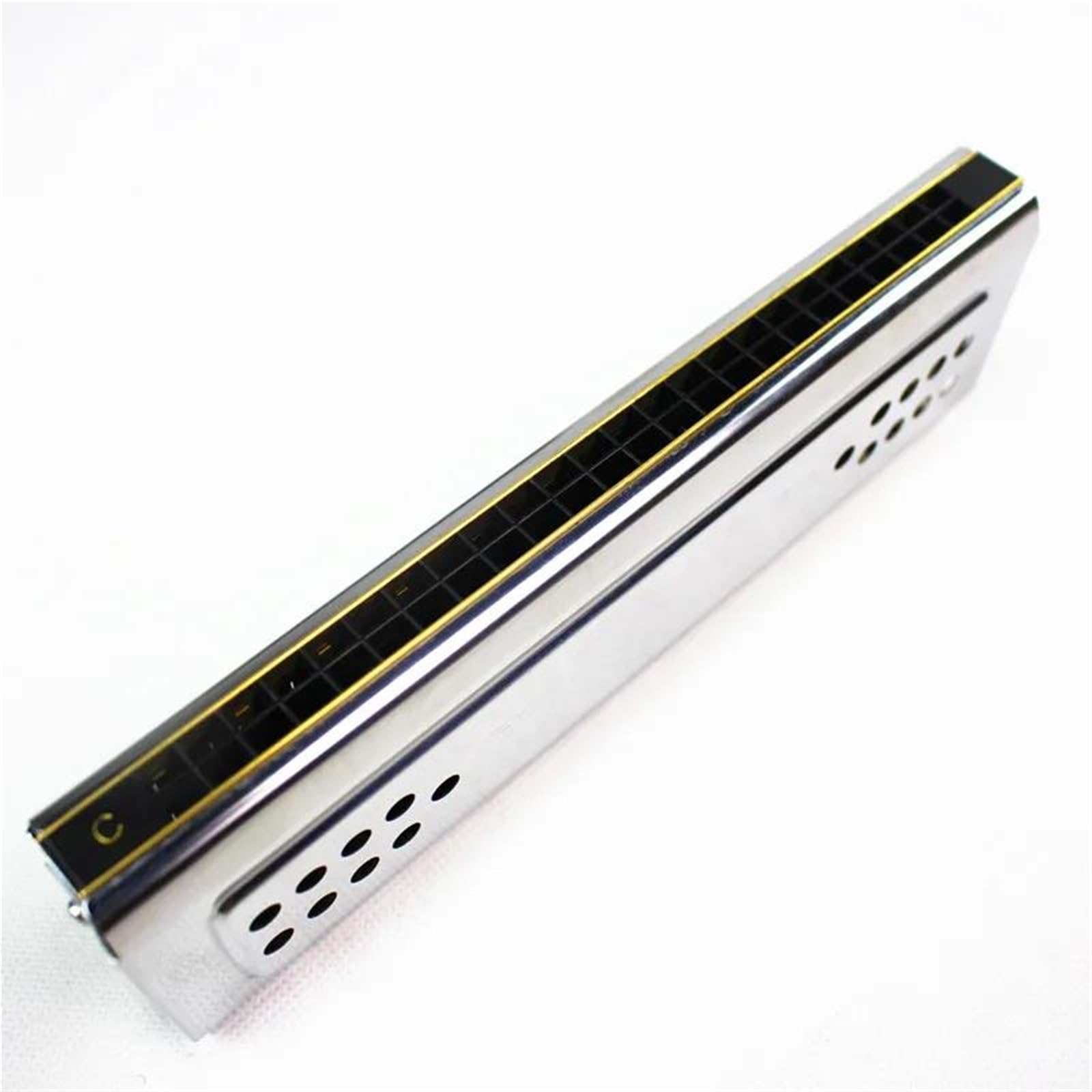 Principianti Armonica Armonica A Bocca A Doppia Faccia Tremolo CG 24 Fori Strumento A Fiato A Doppia Ancia
