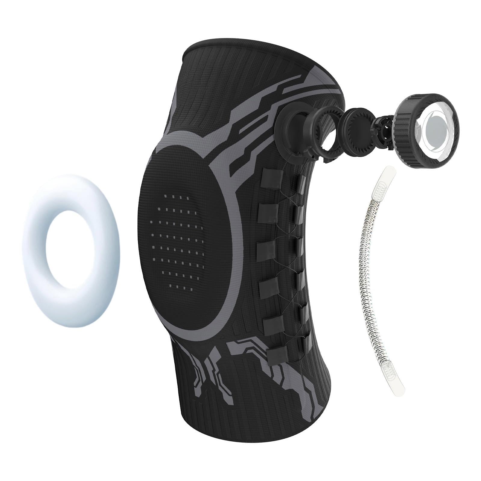 QIAOLIDA Shockproof Knee Brace Sleeve Guard For Running Basketball And High Shock Sports