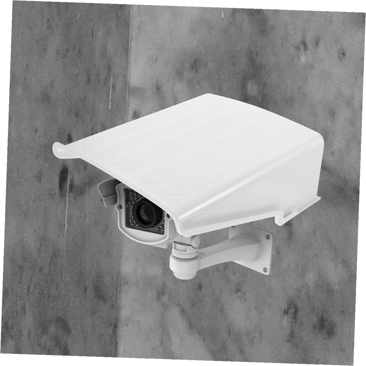 Housse de Protection Plastique pour Caméra de Sécurité Extérieure 2 Jeux Protection Anti-Pluie et Poussière pour Lentille