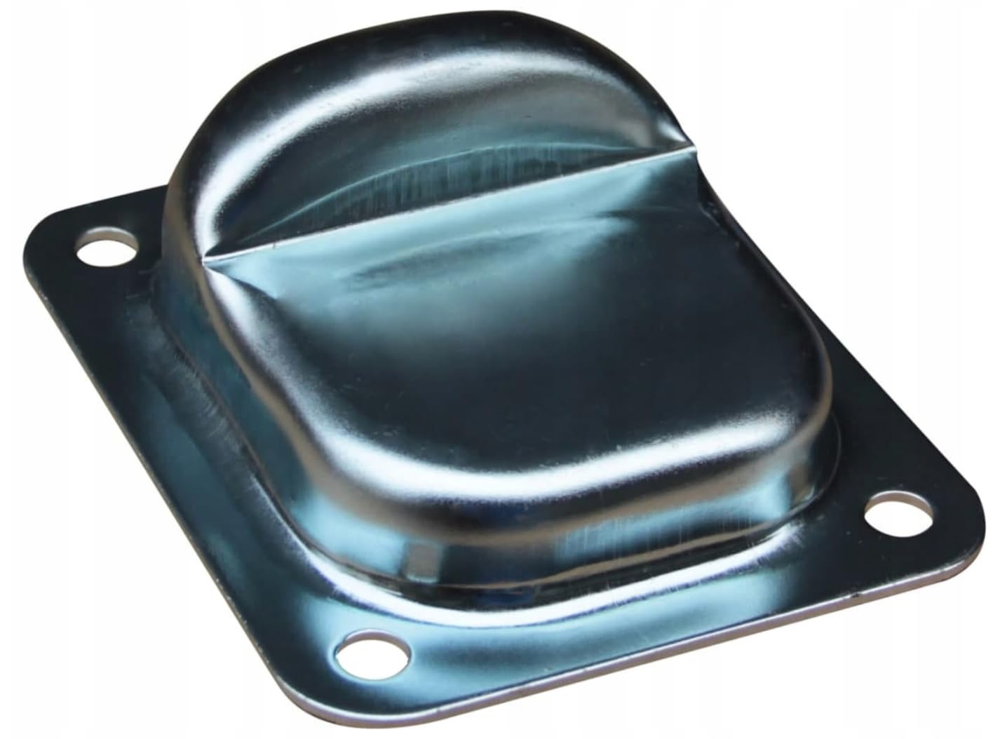 Parachoques de acero galvanizado para puerta batiente, 13,8 x 15,8 cm
