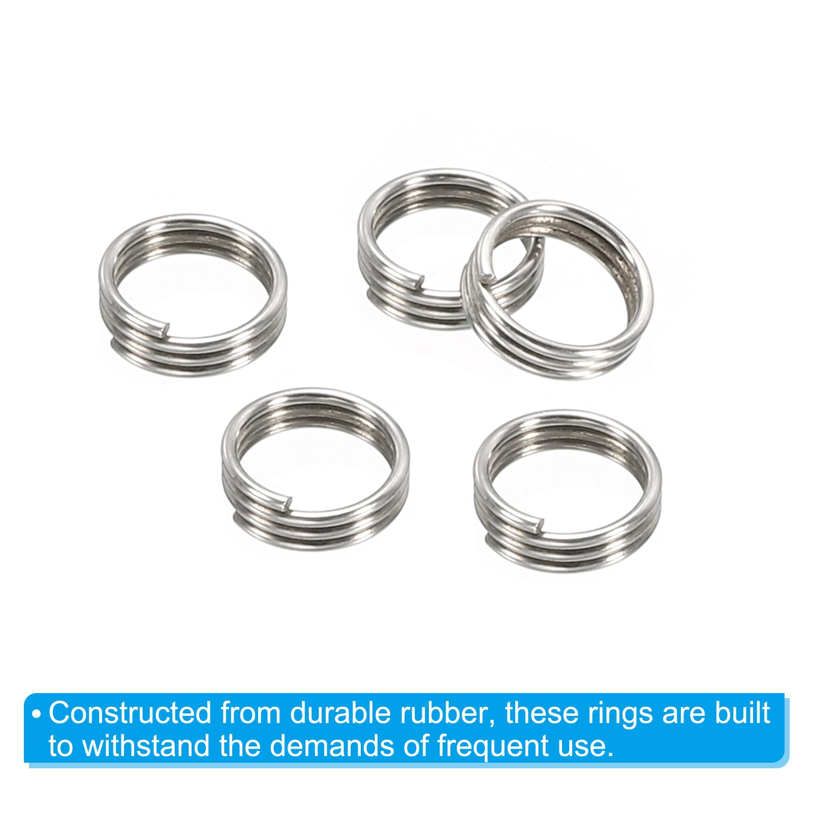 PATIKIL Dart Shaft Rings, 100 Pack Stainless Steel Dart O-Ring for Enhanced Grip - Image 4
