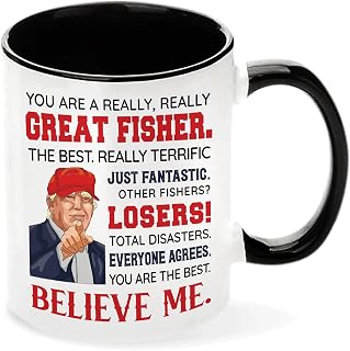 Fisher 11 Oz Mug - Funny Fishing Gift for Men