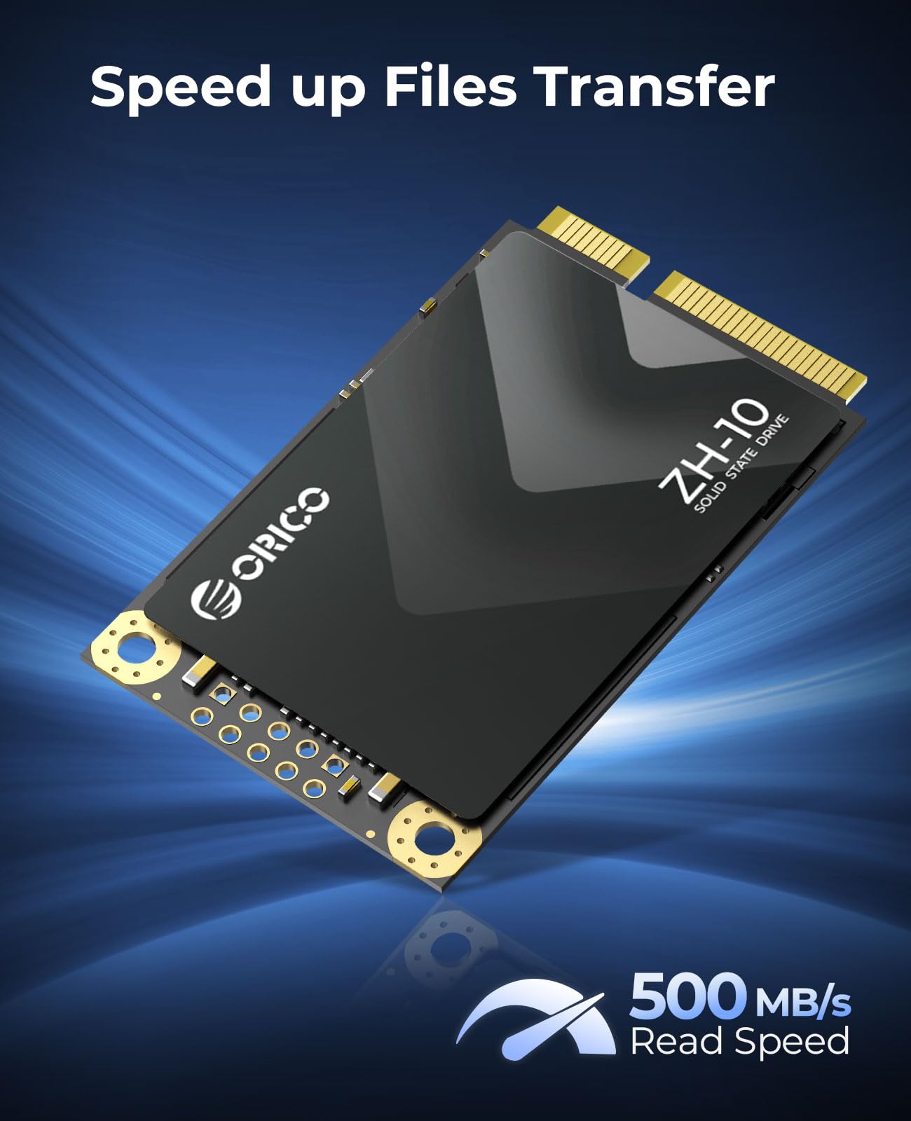 ORICO 1TB mSATA SSD SATA III, 5 Gbps 3D NAND wewnętrzny dysk