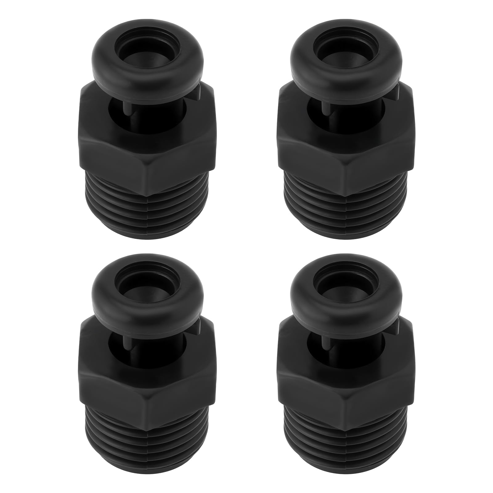 Be In Your Mind 4pcs 1/2" BSP Vent Valve Replace XBER-12 for Agricultural Irrigation System
