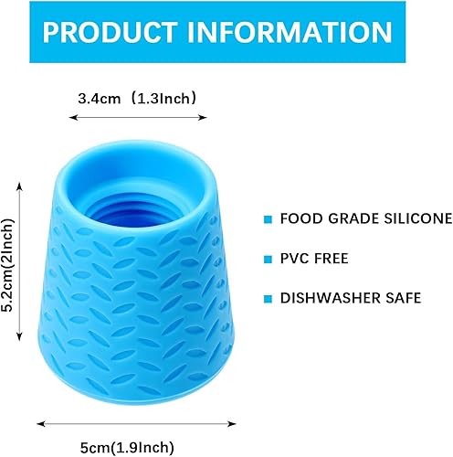 Miniatura 2 de Cabezal de ducha portátil para perro, 4 piezas, accesorio de ducha para exteriores, accesorio de ducha de campamento azul y verde, accesorio para