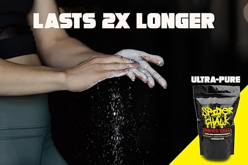 Miniatura 3 de Spider Chalk Tiza en polvo, polvo de grado de laboratorio, tiza de gimnasio a granel para levantamiento de pesas, levantamiento de potencia y