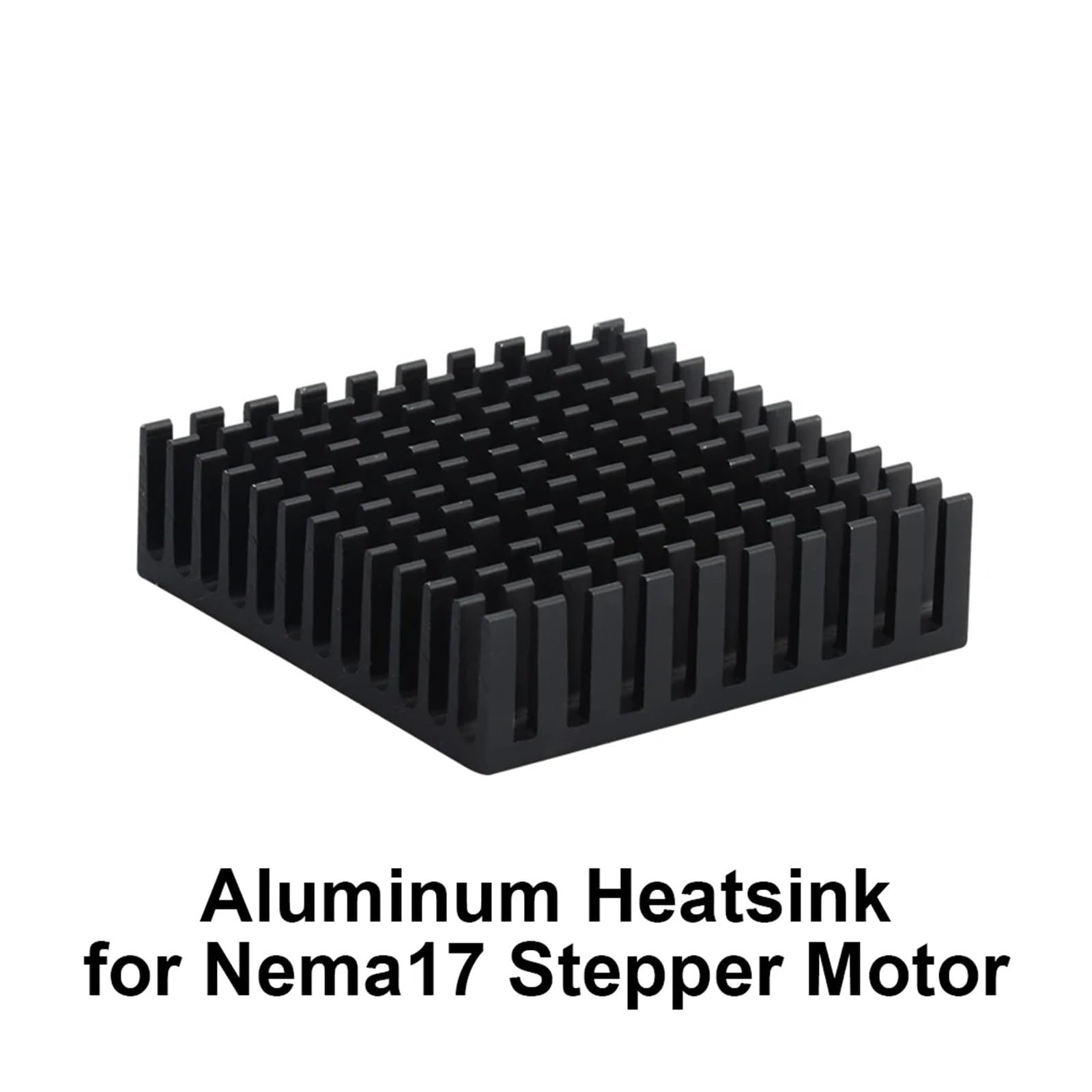 Motor Heatsink Aluminum Compatible With 17 Stepper Motor 40X40MM Strong Adhesive For 3D Printer(10PCS)