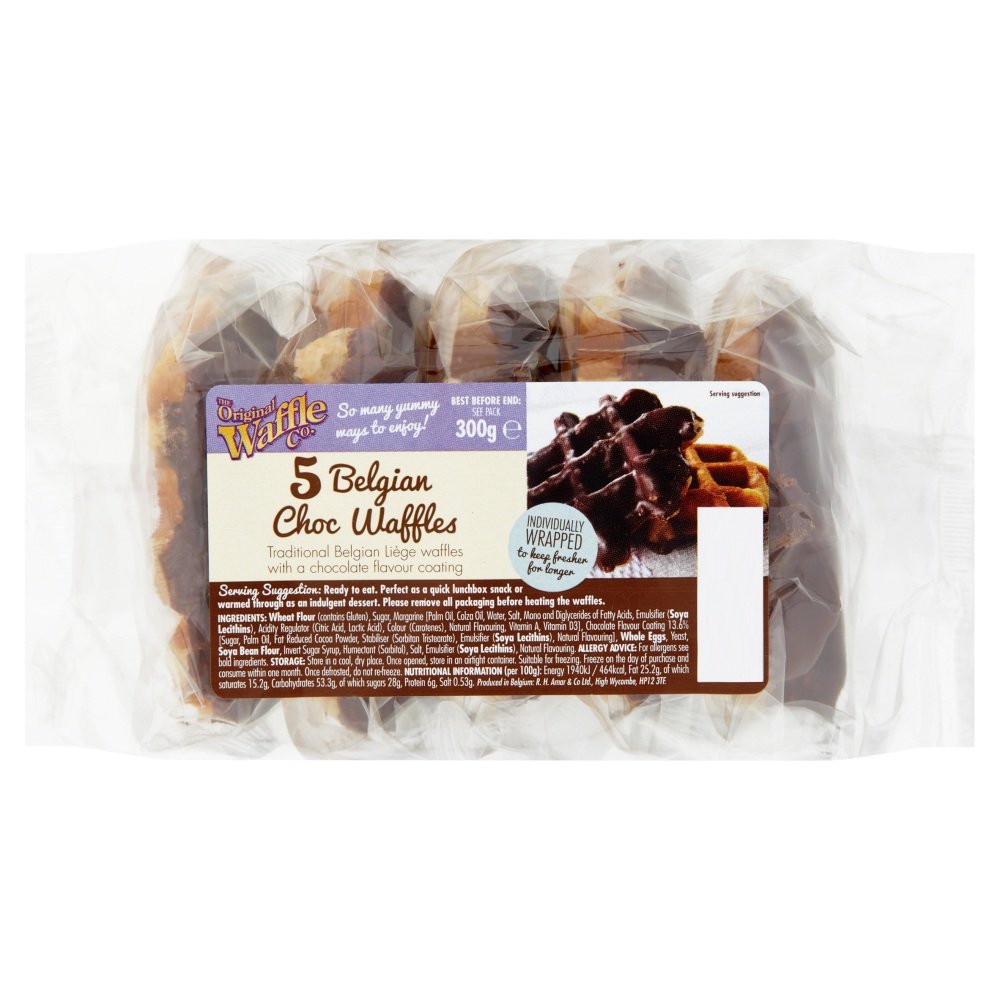 The Original Waffle Belgian Chocolate Sugar Waffles