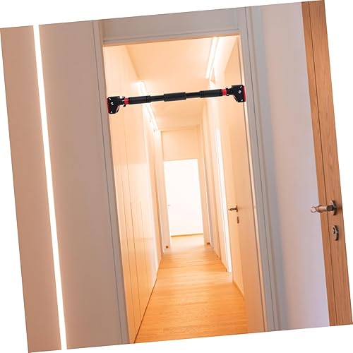 Miniatura 4 de BESPORTBLE 1 barra de dominadas montada en la pared para gimnasio en casa, entrenamiento muscular, fácil instalación, agarre ergonómico para