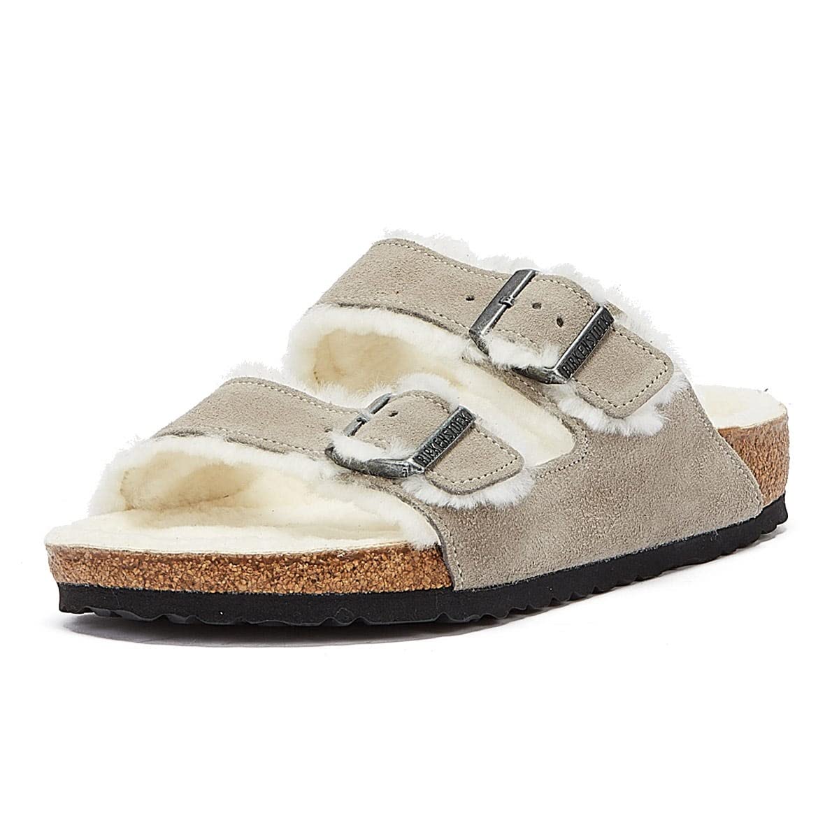 Birkenstock Rio Sandals Girls White/Patent Sandals Shoes — view 18