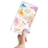 Pocket Calendar 2025-2027&comma; Floral 2025-2027 Monthly Planner - 3&period;7" x 6&period;7" - Runs from September 2025 Until December 2027&comma; 2026 Pocket Calendar with PVC Cover for Organizing & Planning