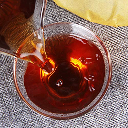 357g (0.787LB) Tè maturo Pu'er Tè vecchio Puer maturo Grande fortuna Tè Tè nero Tè Pu-erh cotto Tè Pu erh Tè cinese Tè… - Imagen 7