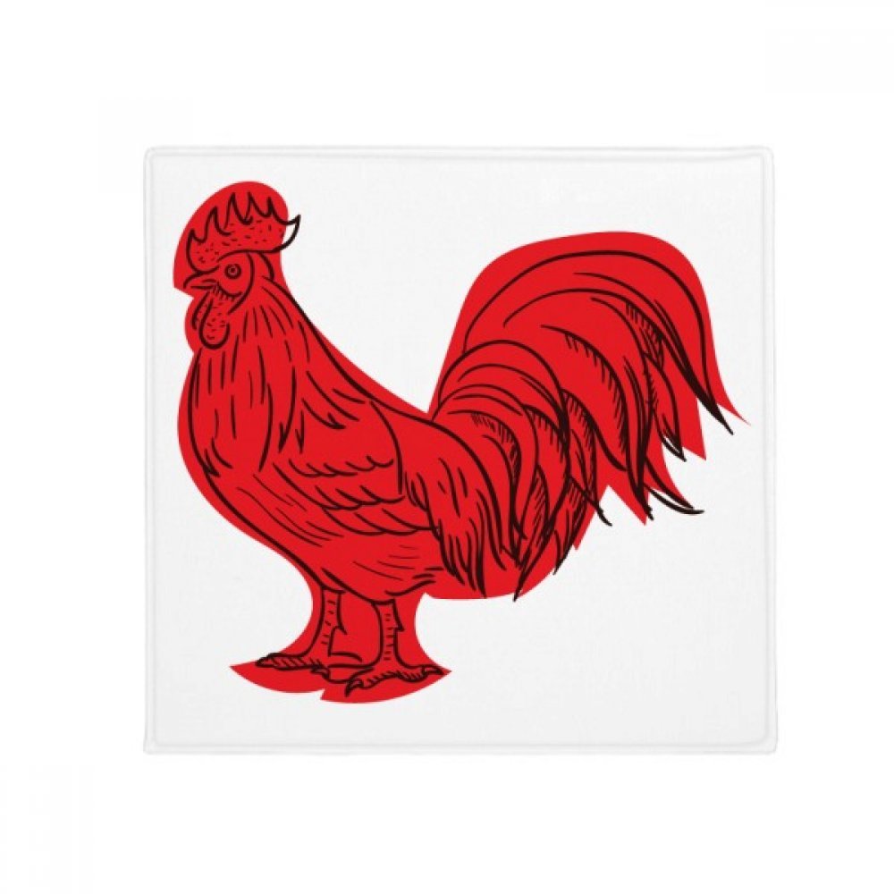 Tapis de sol antidérapant rouge chinois 80 cm tapis cuisine maison animal domestique