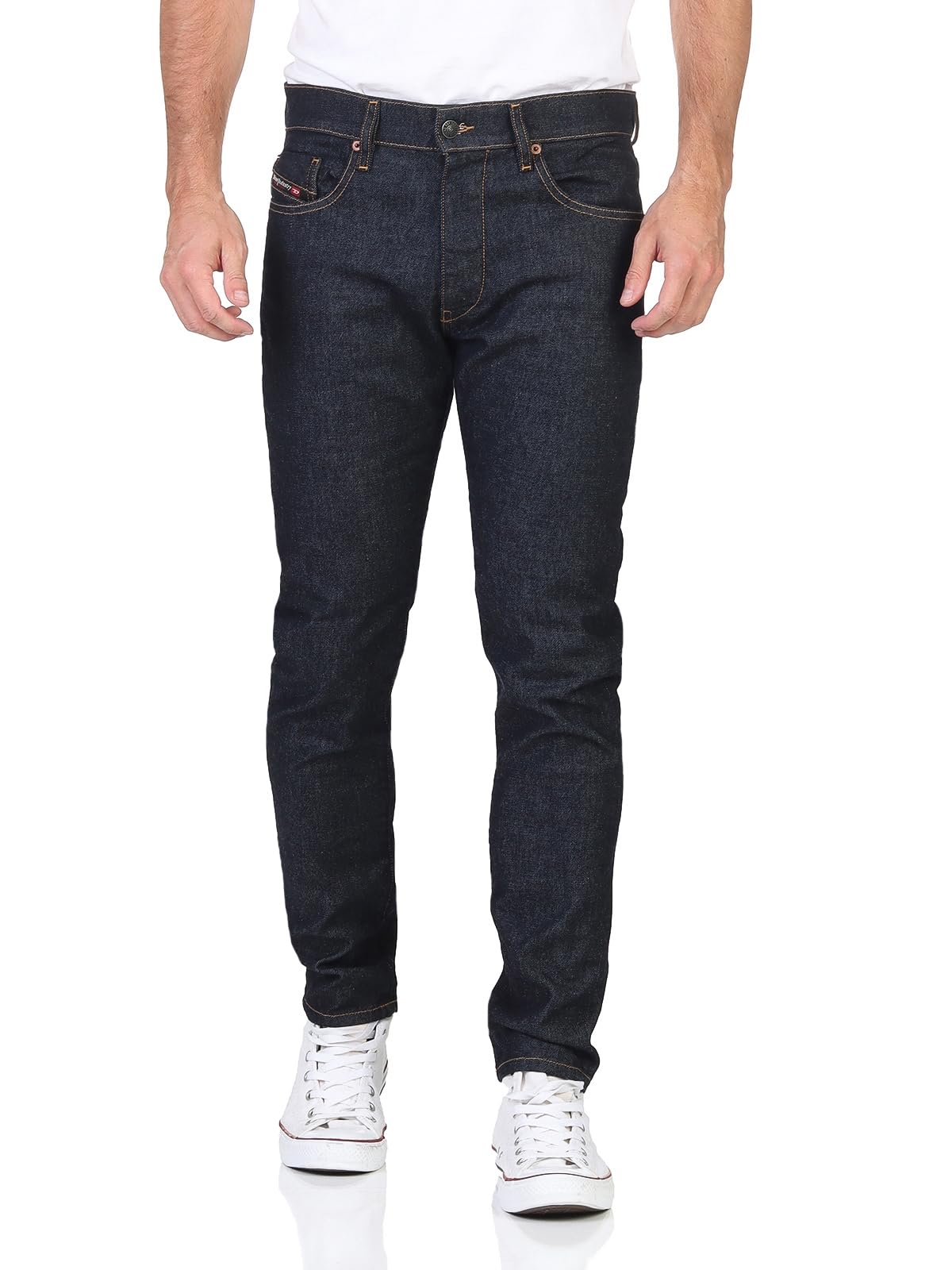 Diesel D-strukt L.34 Pantaloni Jeans, 01 Blue Denim, 31 Uomo