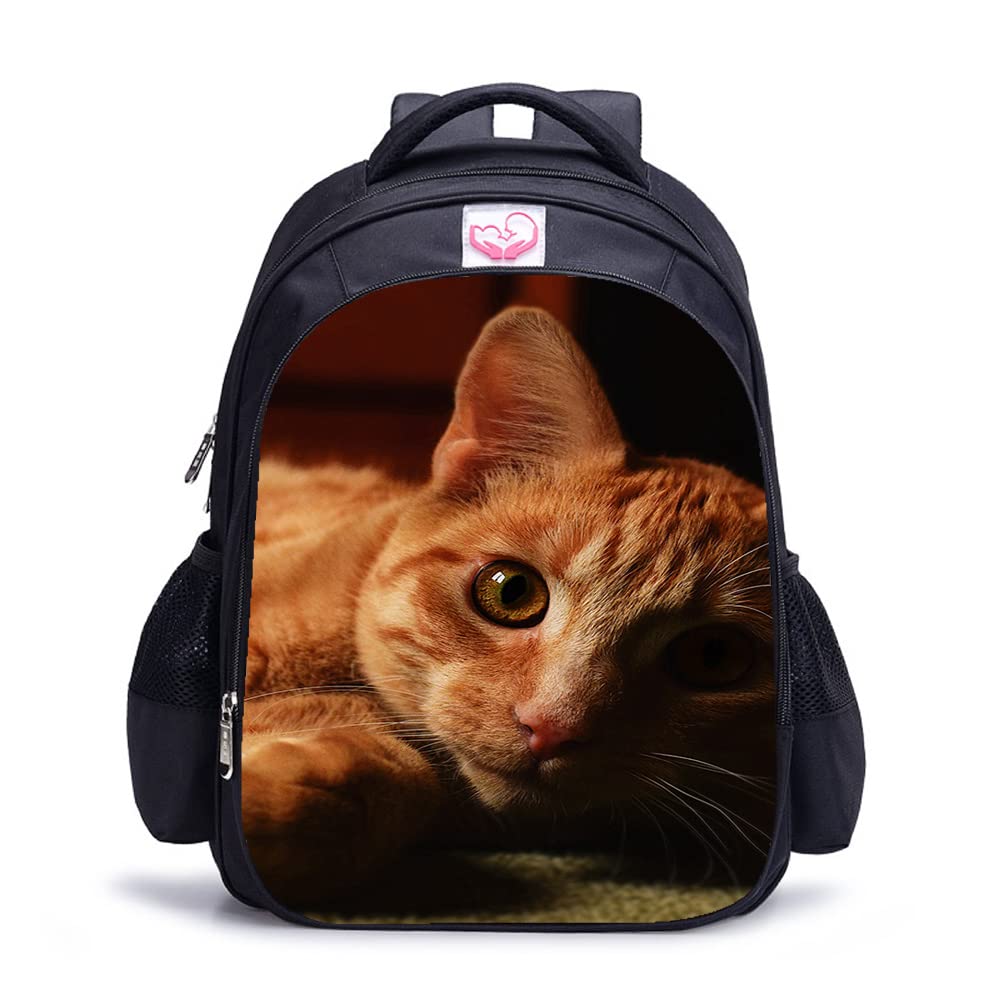 Sac à dos d'école chat pour accompagner les garçons et filles - 8