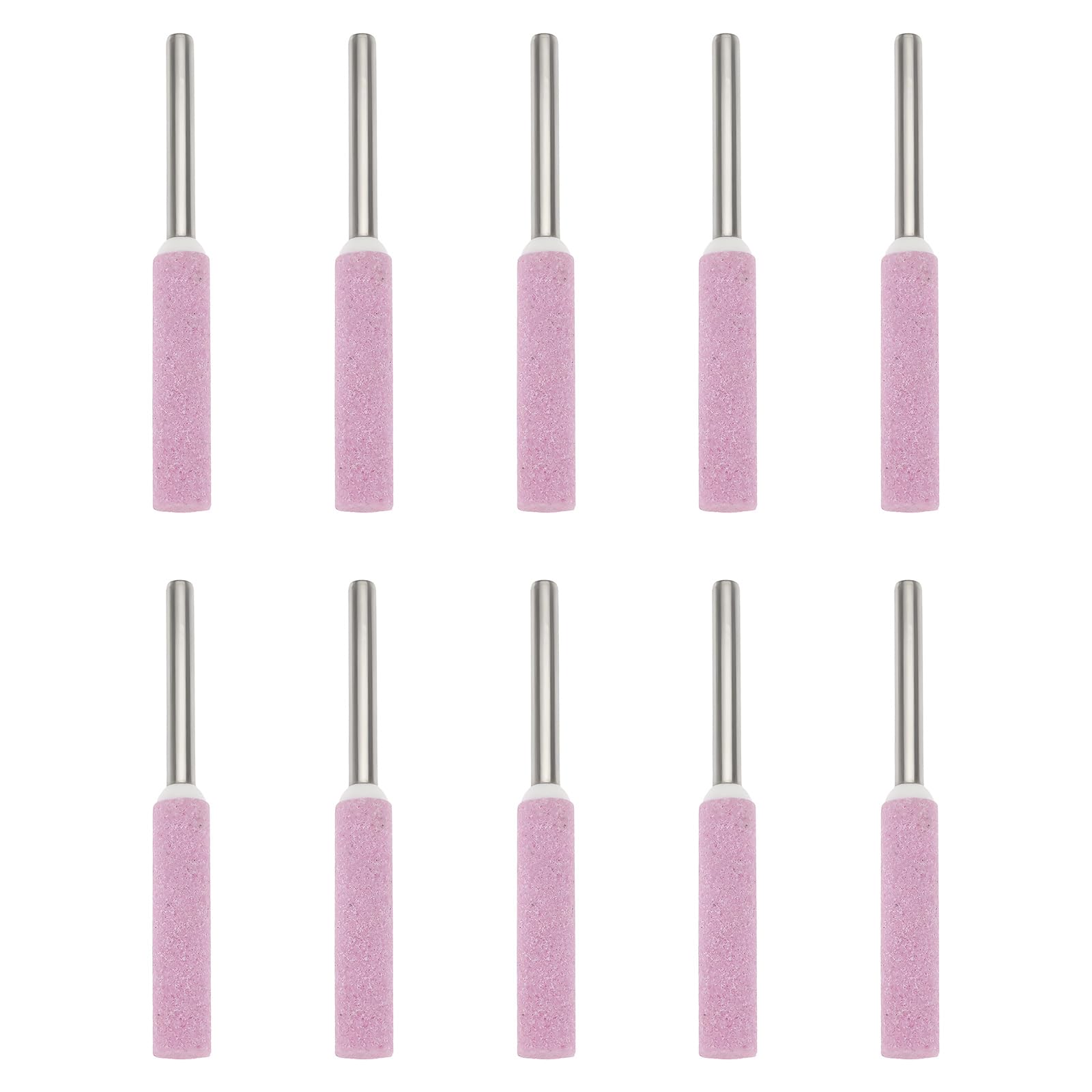 LT Easiyl 10PCS Chainsaw Grinding Stone 5.5mm Compatible with Dremels Compatible with Proxxon Grinder