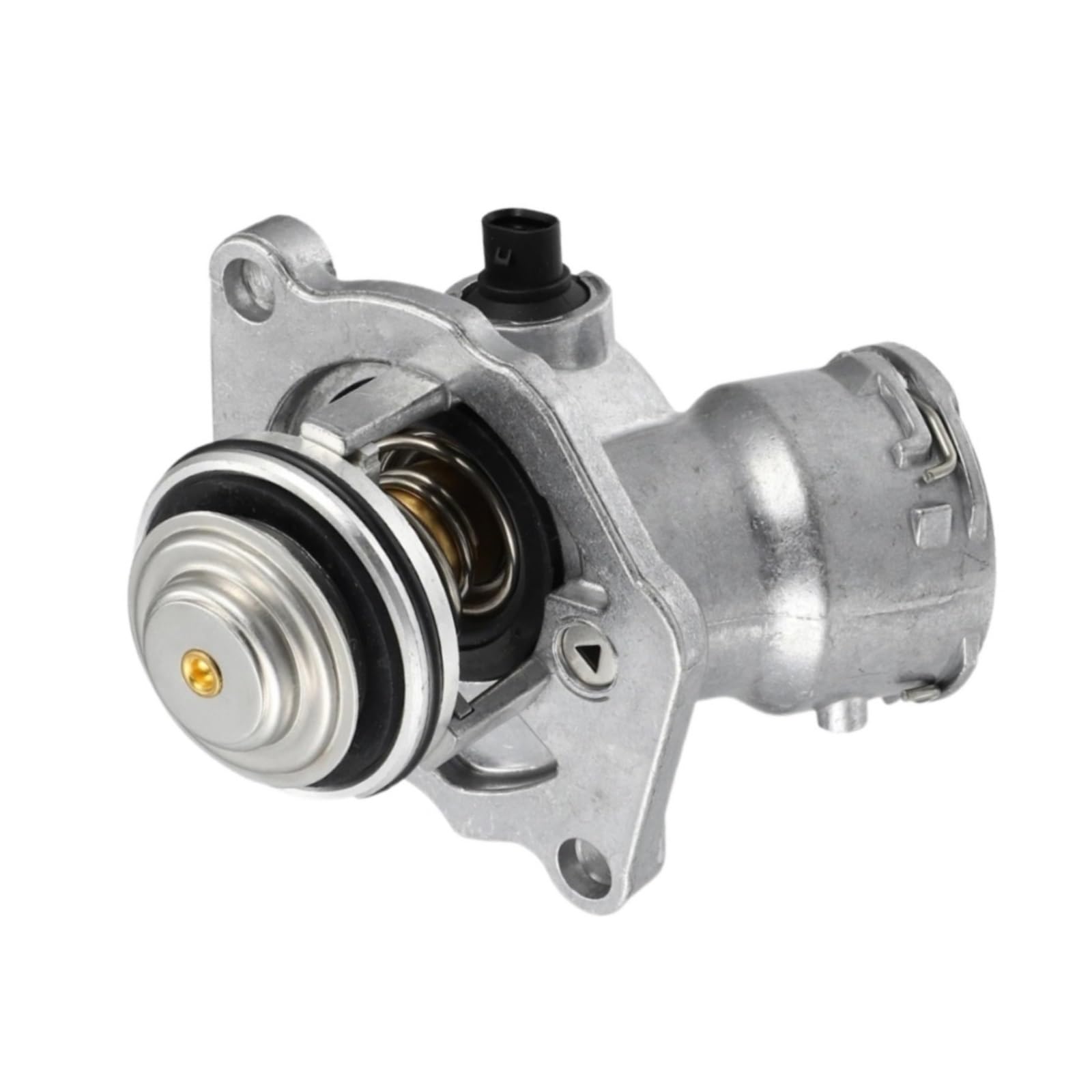 Auto Engine Thermostat Compatible With Benz For SLK280 2006 2007 2008 For ML450 2010-2011 2722000015 CTA0020 4834100D 2722000415 Coolant Thermostat Housing
