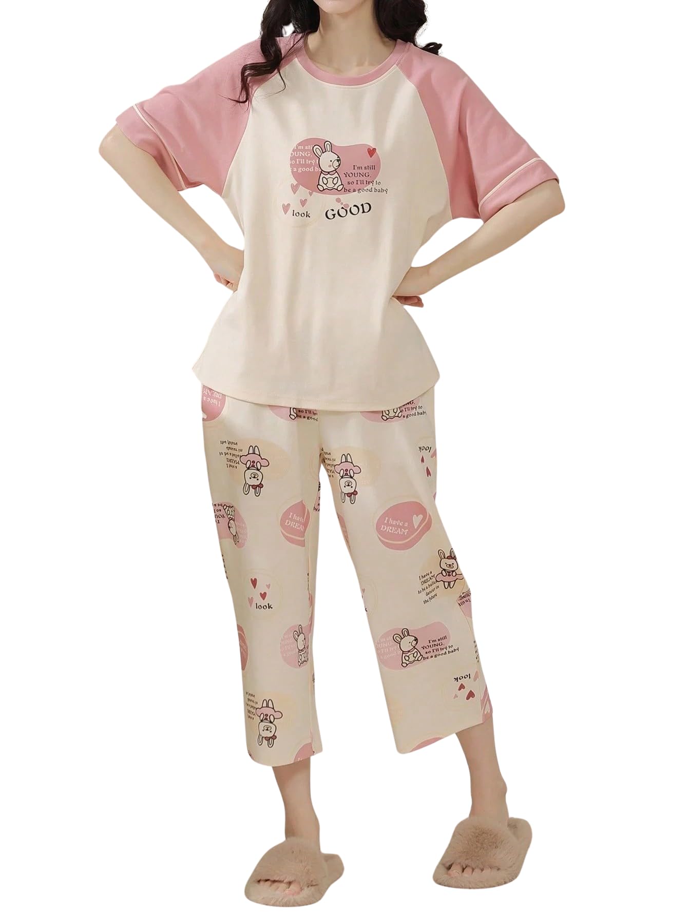 lymio Night Suit Set || Printed Top & Pant Set || Night Suit (W-ND-2)-picture-12