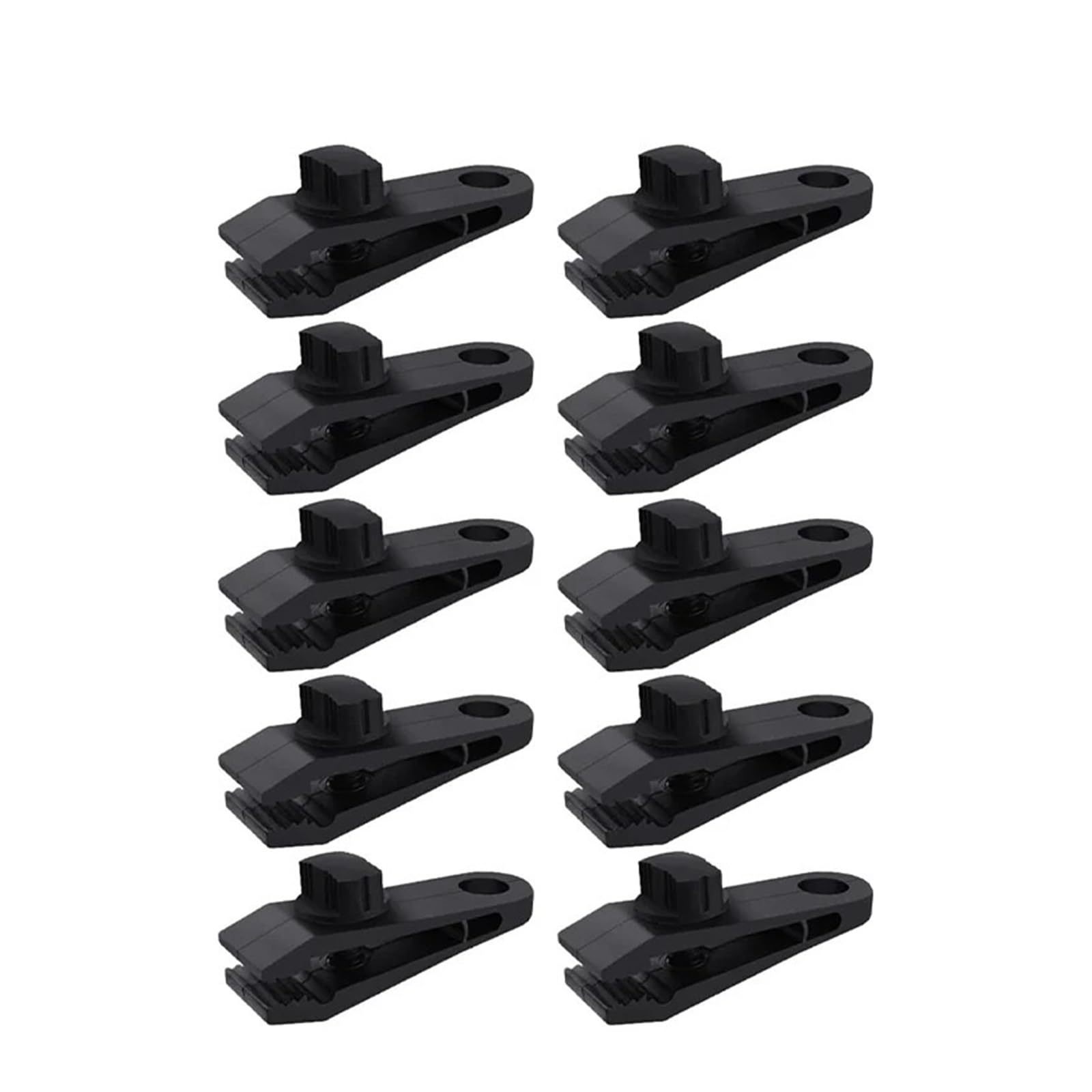 Cgrsdsd 10Pcs Tarpaulin Clips 2/5/10/20Pcs Heavy Duty Tarp Clips Shark Tent Fasteners Clips Holder(10Pcs)