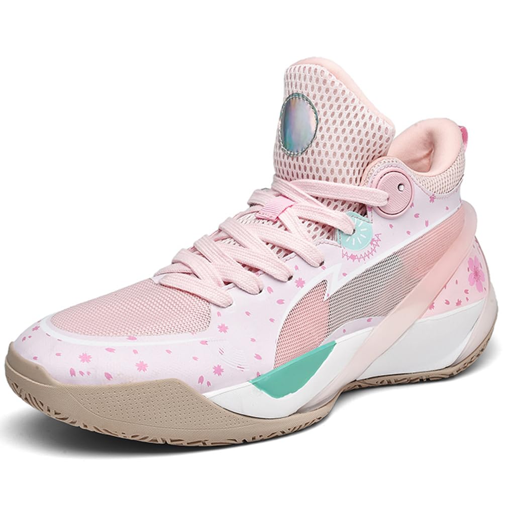 Męskie buty do koszykówki, buty sportowe, amortyzujące wstrząsy, oddychające, do koszykówki, męskie, lekkie buty sportowe, do biegania, antypoślizgowe, sportowe sneakersy, Bsk F3, 38 EU