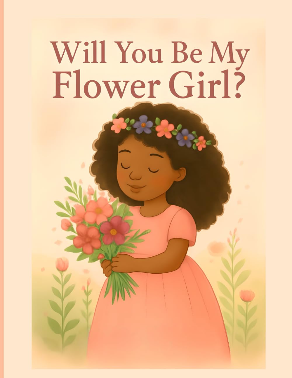 Will You Be My Flower Girl?: A Coloring Book Invite