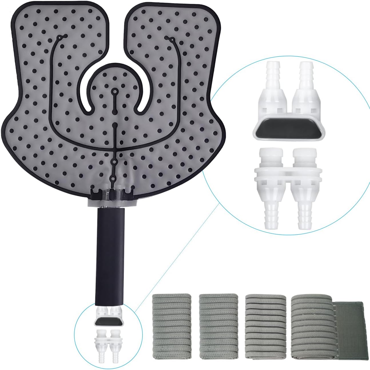 Replacement Pad for NEHOO Cold Therapy System, Including One Extra Matching Connector, Please Review The Product Description and Video if Your Unit is from A Different Brand