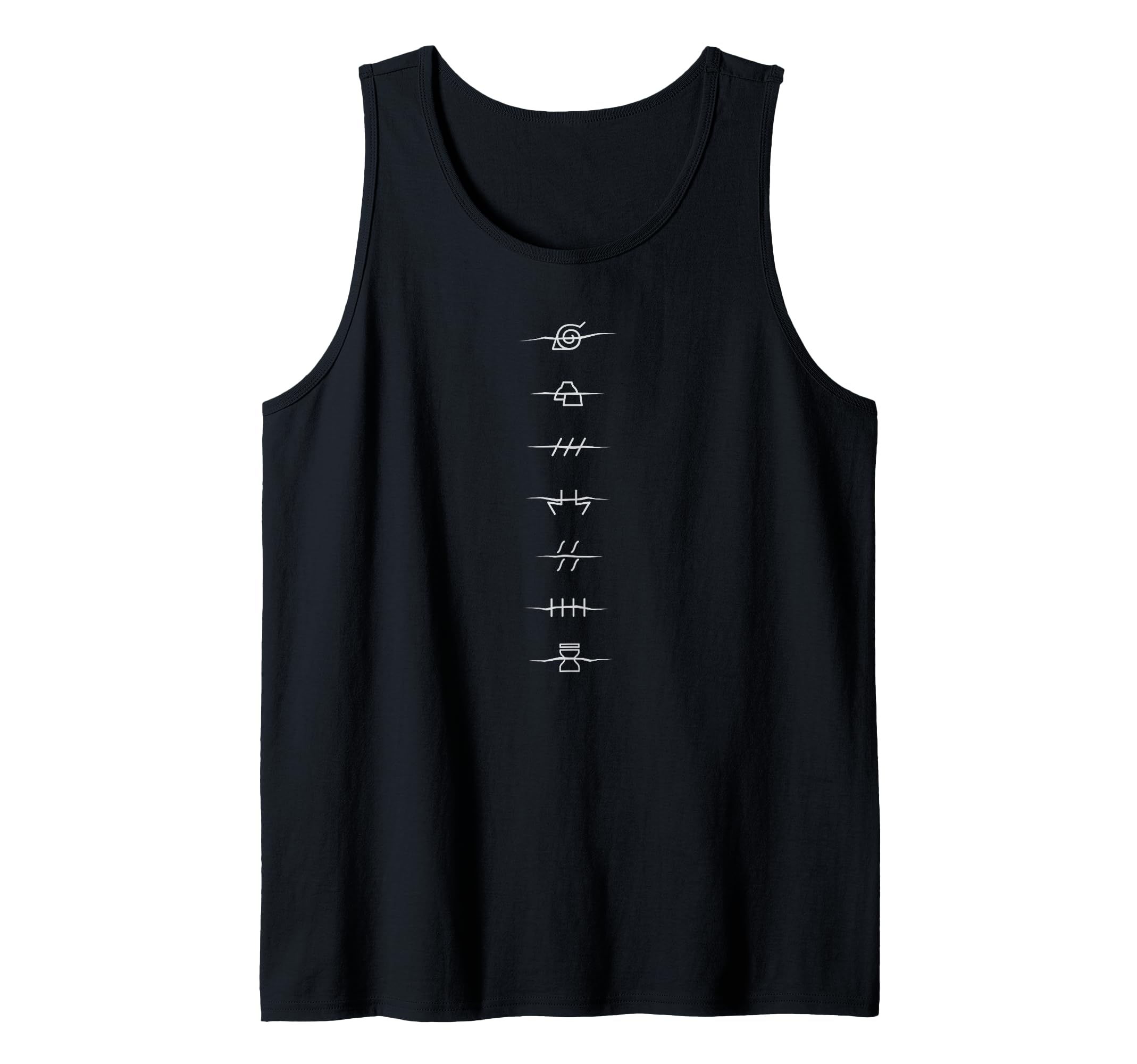 Naruto Ripple Junction x Naruto Shippuden Front & Back Anti-Village Tank Top